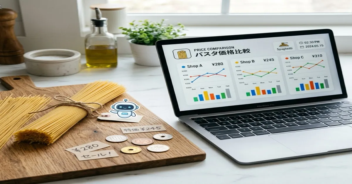 「このパスタ、結局どこが一番安いの？」をClaude Coworkに任せたら、人間以上に詳しく調べてくれた話